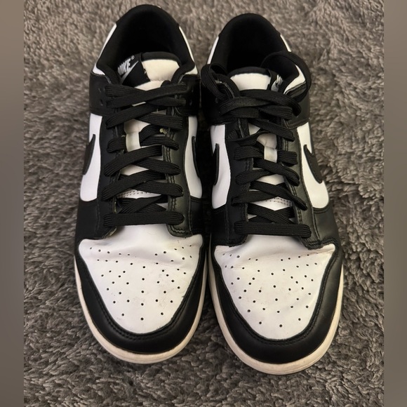 NIKE Women’s Panda Dunk Low Retro Sneakers - Picture 9 of 13